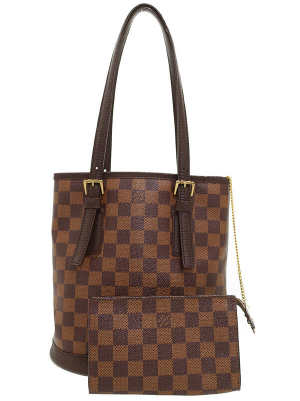 Louis Vuitton Damier Mare Bucket Shoulder Bag
